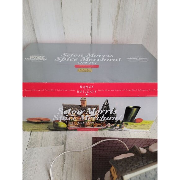 Dept 56 58308 Seton Morris Spice Merchant village accessory xmas - Picture 10 of 10